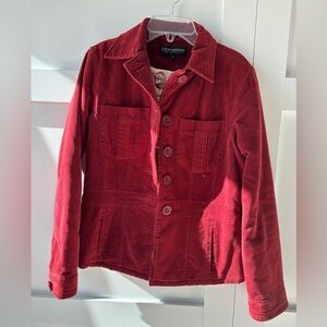 Red Velvet Coat
